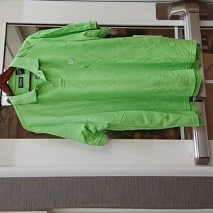 Chaps Polo Shirt Lime Green XXL